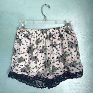 Flower Lace Shorts